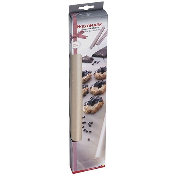 Bakeark / gjenbrukbart bakepapir – Westmark, silikon med teflon, 2 stk. (40 x 50 cm)
