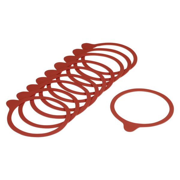 Gummiringer / pakninger til hermetiseringsglass, Weck, 112 x 128 mm, 10 stk.