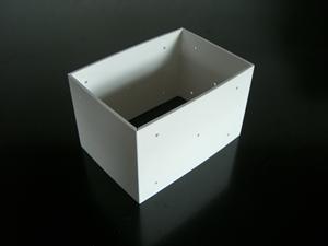 Osteform med hull – plastform til ysting, 14 × 9,5 × 9,5 cm
