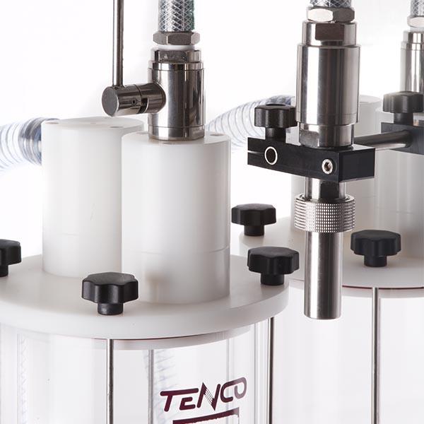 Halvautomatisk tappeanlegg, trykkluftdrevet, Tenco, 2 tappehoder
