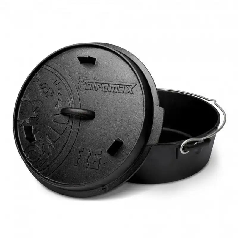 Dutch oven / støpejernsgryte til bål og grill – Petromax FT6, 6,1 liter