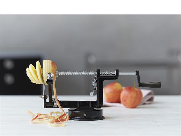 Epleskreller / Potetskreller med sugepropp feste, sort