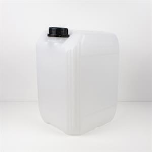Plastkanne 10 liter – solid, stabelbar og frostsikker HDPE-kanne med svart kork