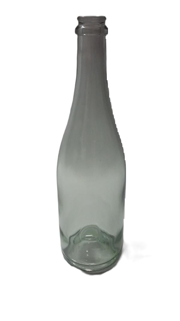Champagne / Cider-flaske, klar, 0,75 ltr, 1050 stk (1 palle)