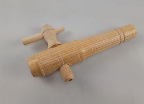 Tappehane i træ, dia. 12/14 mm, 20-50 liters tønde