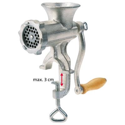 Kjøttkvern i galvanisert stål – klassisk manuell kjøttkvern